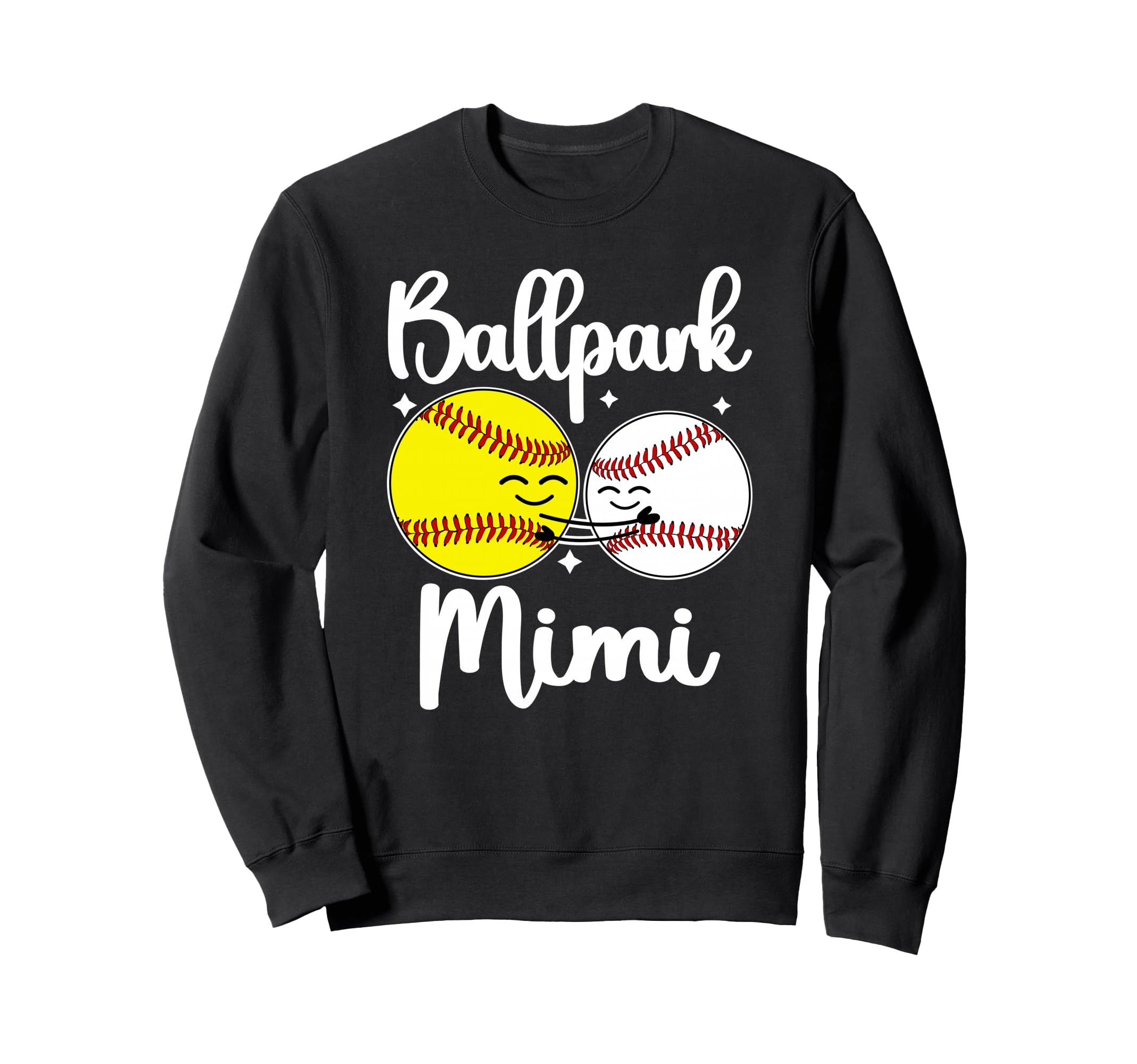 Ballpark Mimi Baseball Softball Sweatshirt - Trendy Graphic for Adults - T-Shirt, Sweatshirt, Hoodie
