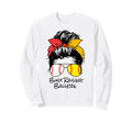Busy Raising Ballers Messy Bun Womens Sweatshirt - Trendy Graphic Unisex - T-Shirt, Sweatshirt, Hoodie