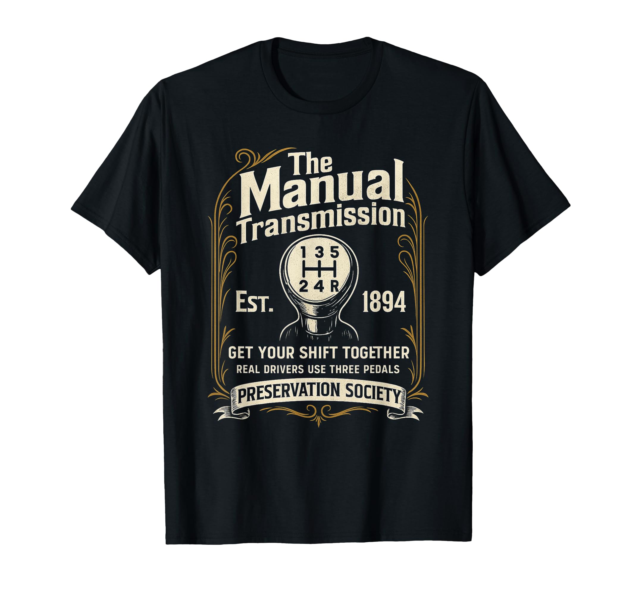 Manual Transmission Preservation T-Shirt - Custom Art Print for Adults - T-Shirt, Sweatshirt, Hoodie