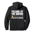 Baseball Dad Umpire 1 Star Rating Hoodie - Novelty Apparel Men Women - T-Shirt, Sweatshirt, Hoodie
