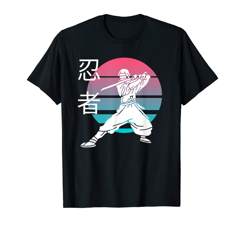 Japanese Ninja Sunset Samurai T-Shirt - Casual Everyday Wear for Adults - T-Shirt, Sweatshirt, Hoodie