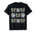 Baseball Sister Puzzle Bow Ice Cream T-Shirt - Graphic Print for Adults - T-Shirt, Sweatshirt, Hoodie