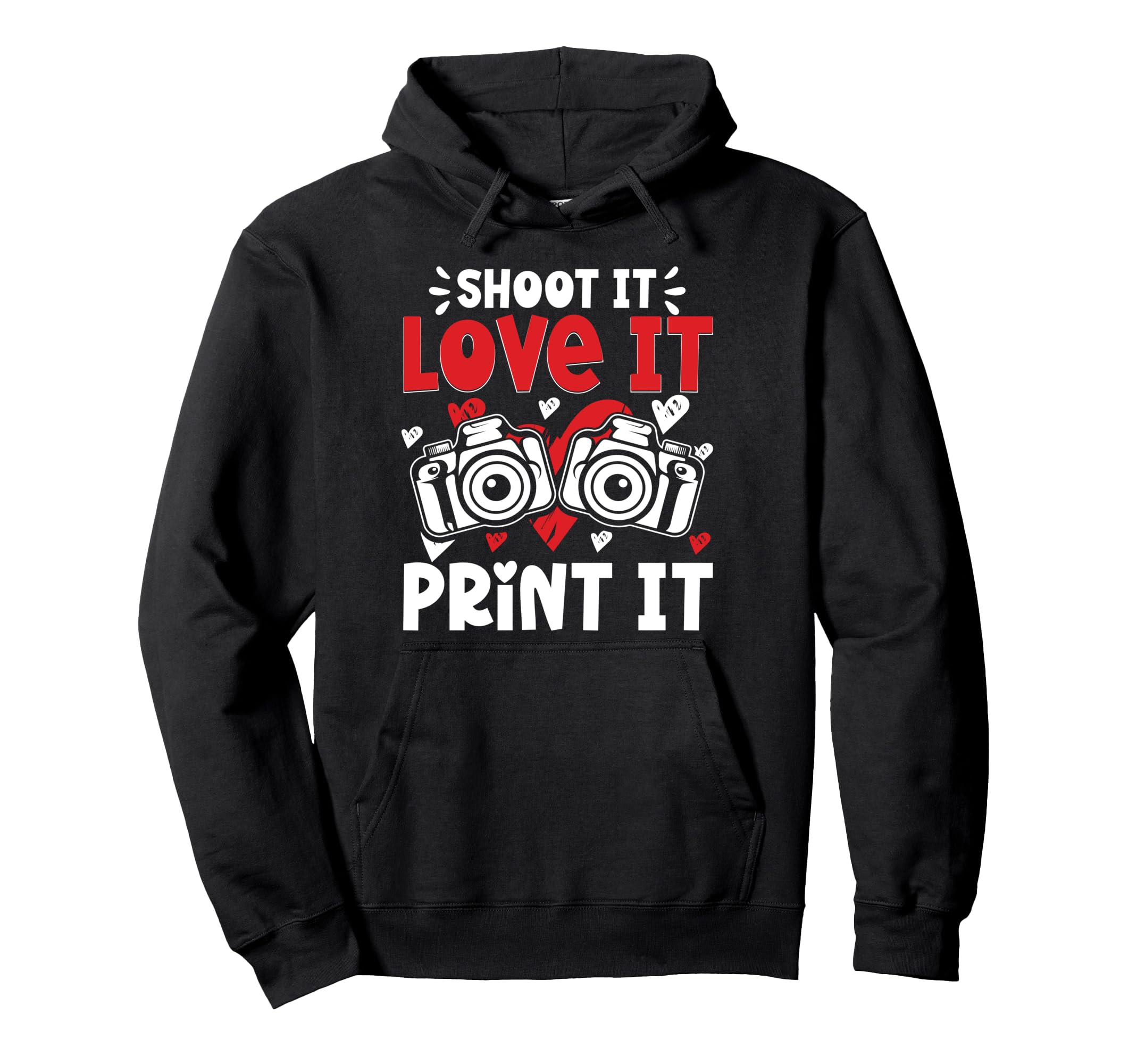 Photo Camera Photographer Flash Hoodie - Casual Everyday Wear for Adults - T-Shirt, Sweatshirt, Hoodie