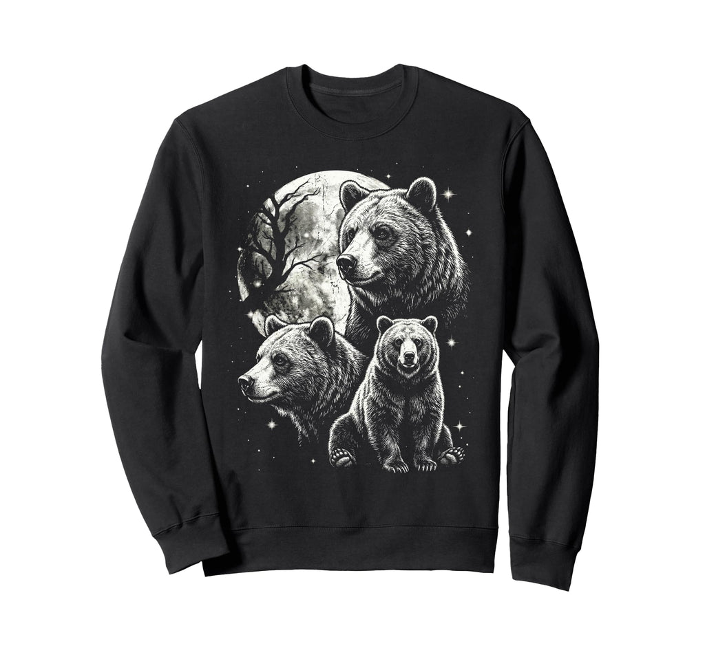 Bear 90S Aesthetic Y2K Grizzly Bear Sweatshirt - Aesthetic Graphic Unisex - T-Shirt, Sweatshirt, Hoodie