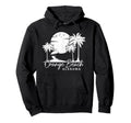 Orange Beach Alabama Al Sunset Surfer Hoodie - Novelty Apparel for Adults - T-Shirt, Sweatshirt, Hoodie