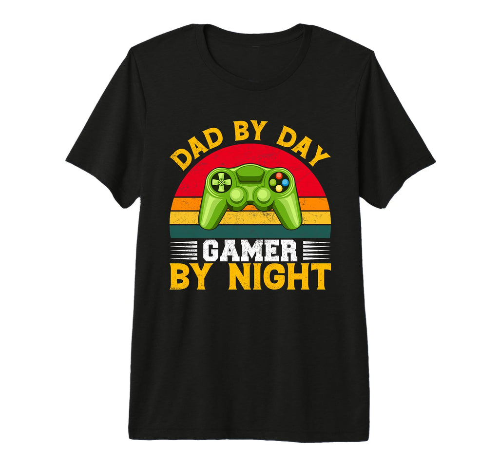 Dad Day Gamer Night Tri Blend T-Shirt - Minimalist Print for Adults - T-Shirt, Sweatshirt, Hoodie