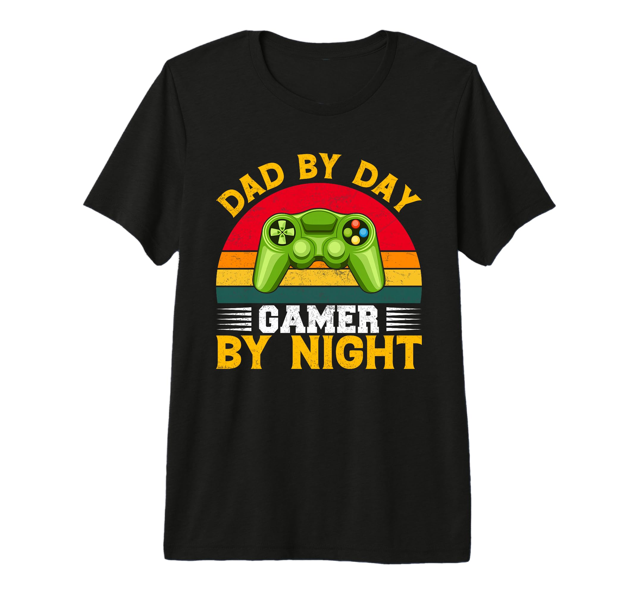 Dad Day Gamer Night Tri Blend T-Shirt - Minimalist Print for Adults - T-Shirt, Sweatshirt, Hoodie
