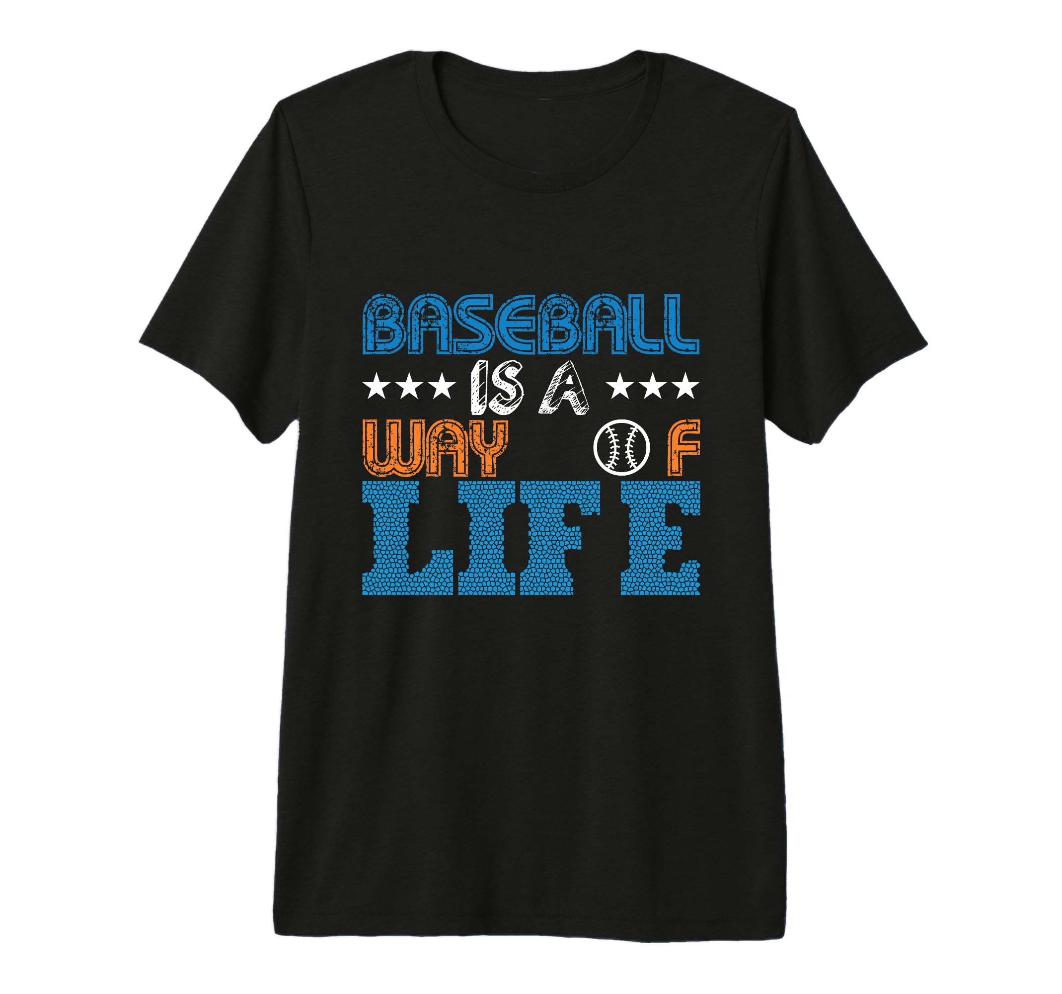 Baseball Is Way Life Baseball Player T-Shirt - Casual Everyday Wear Unisex - T-Shirt, Sweatshirt, Hoodie