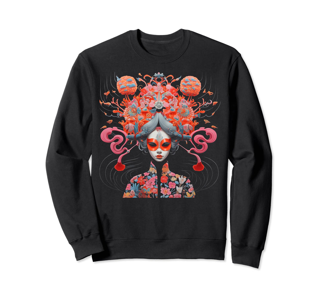 Japanese Y2K Aesthetic Surreal Sweatshirt - Fun Novelty Design Men Women - T-Shirt, Sweatshirt, Hoodie