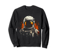 Astronaut Space Distressed 90S Sweatshirt - Streetwear Style Men Women - T-Shirt, Sweatshirt, Hoodie