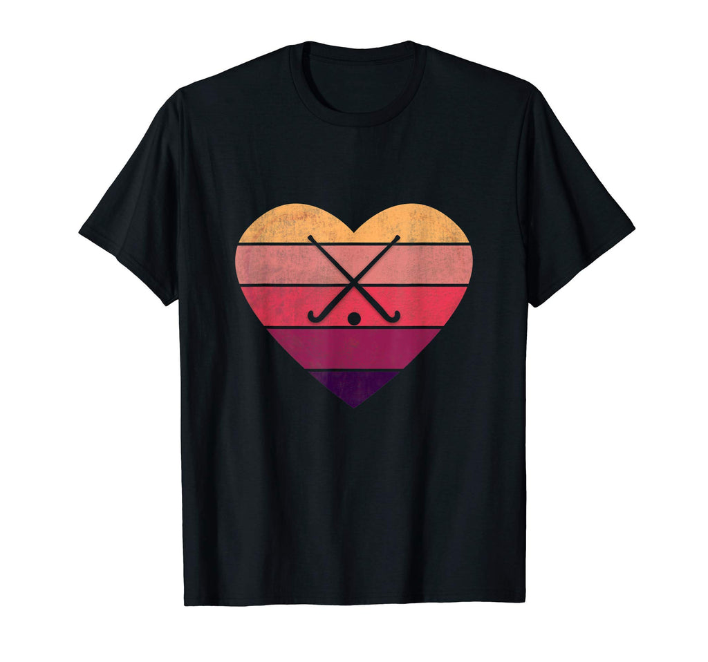 Love Field Hockey Player Fan Couples T-Shirt - Unique Graphic Unisex - T-Shirt, Sweatshirt, Hoodie
