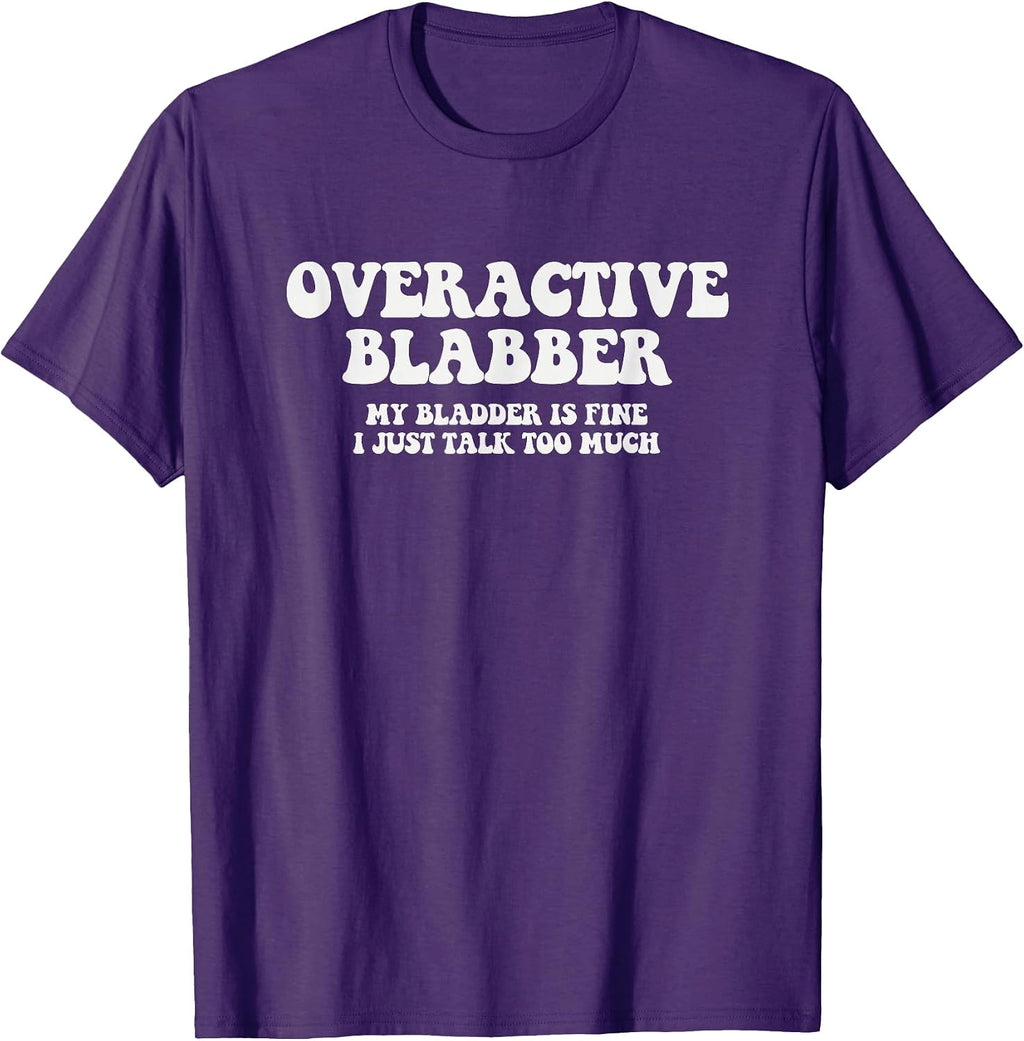Overactive Blabber by Talks Too Much - Adult & Kids T-Shirts, Sweatshirts & Hoodies apparel design preview 1