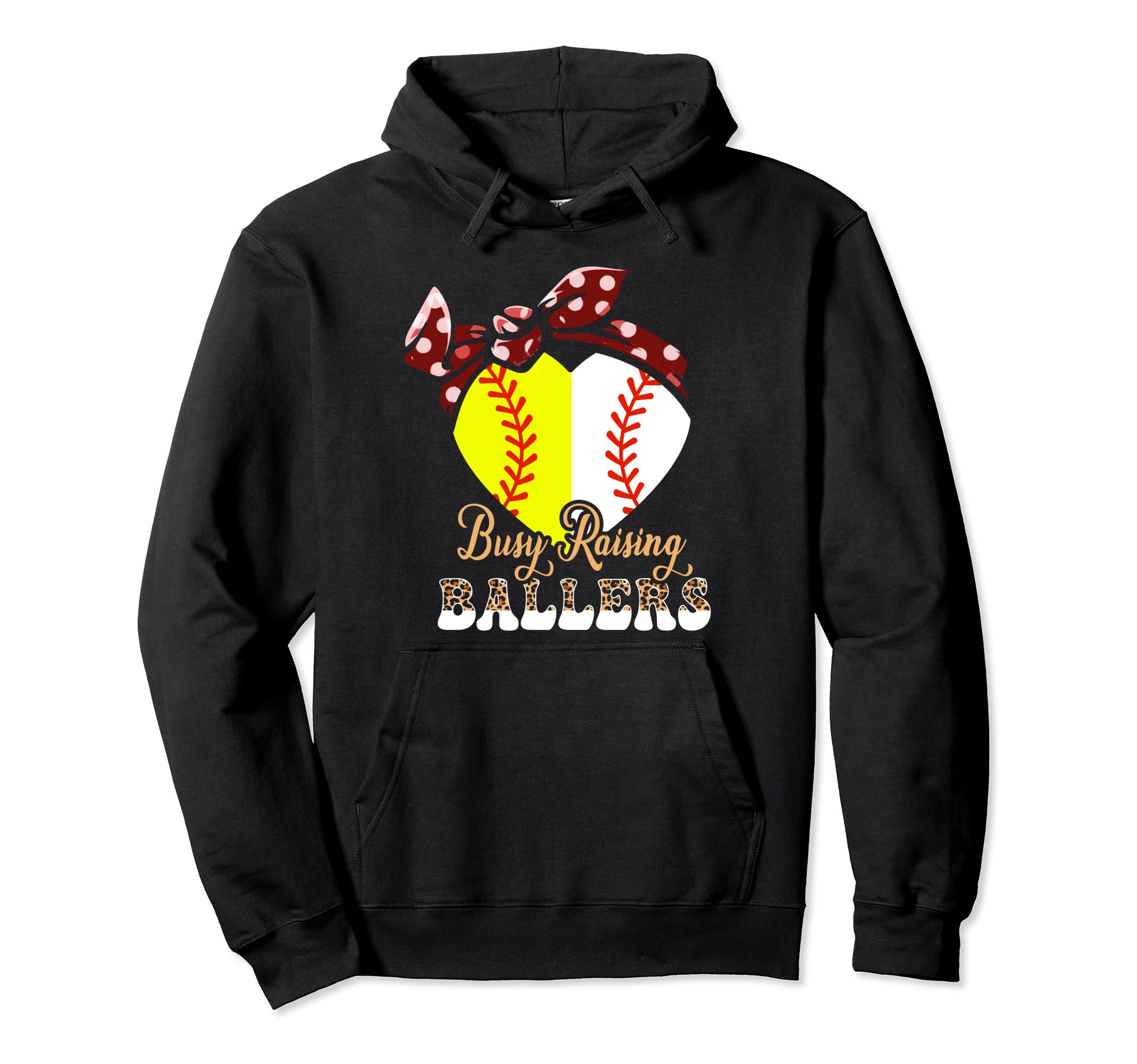 Busy Raising Ballers Grandma Ballers Hoodie - Aesthetic Graphic Men Women - T-Shirt, Sweatshirt, Hoodie