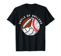 Uncle Ballers Funny Baseball Volleyball T-Shirt - Unique Graphic Unisex - T-Shirt, Sweatshirt, Hoodie