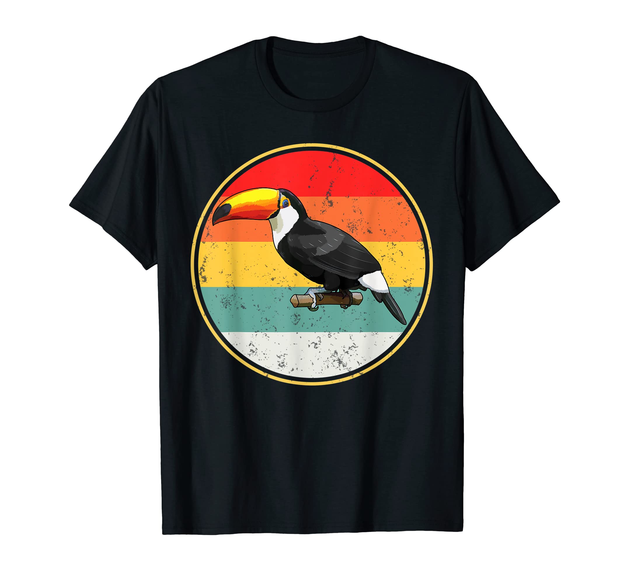 Sunset Toucan Bird T-Shirt - Fun Novelty Design Men Women - T-Shirt, Sweatshirt, Hoodie