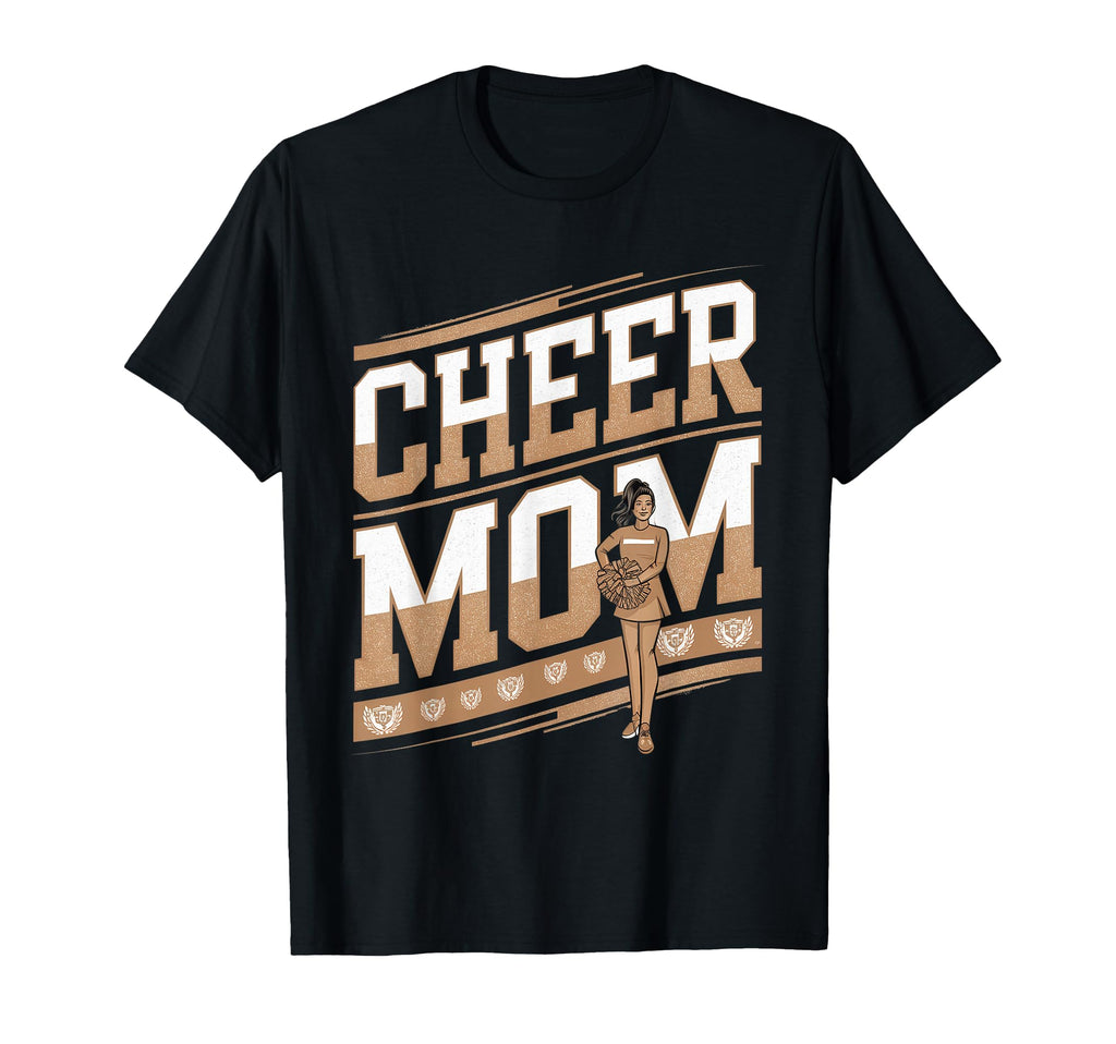 Cheer Mom Mother Bow Cheerleader Game T-Shirt - Streetwear Style Men Women - T-Shirt, Sweatshirt, Hoodie