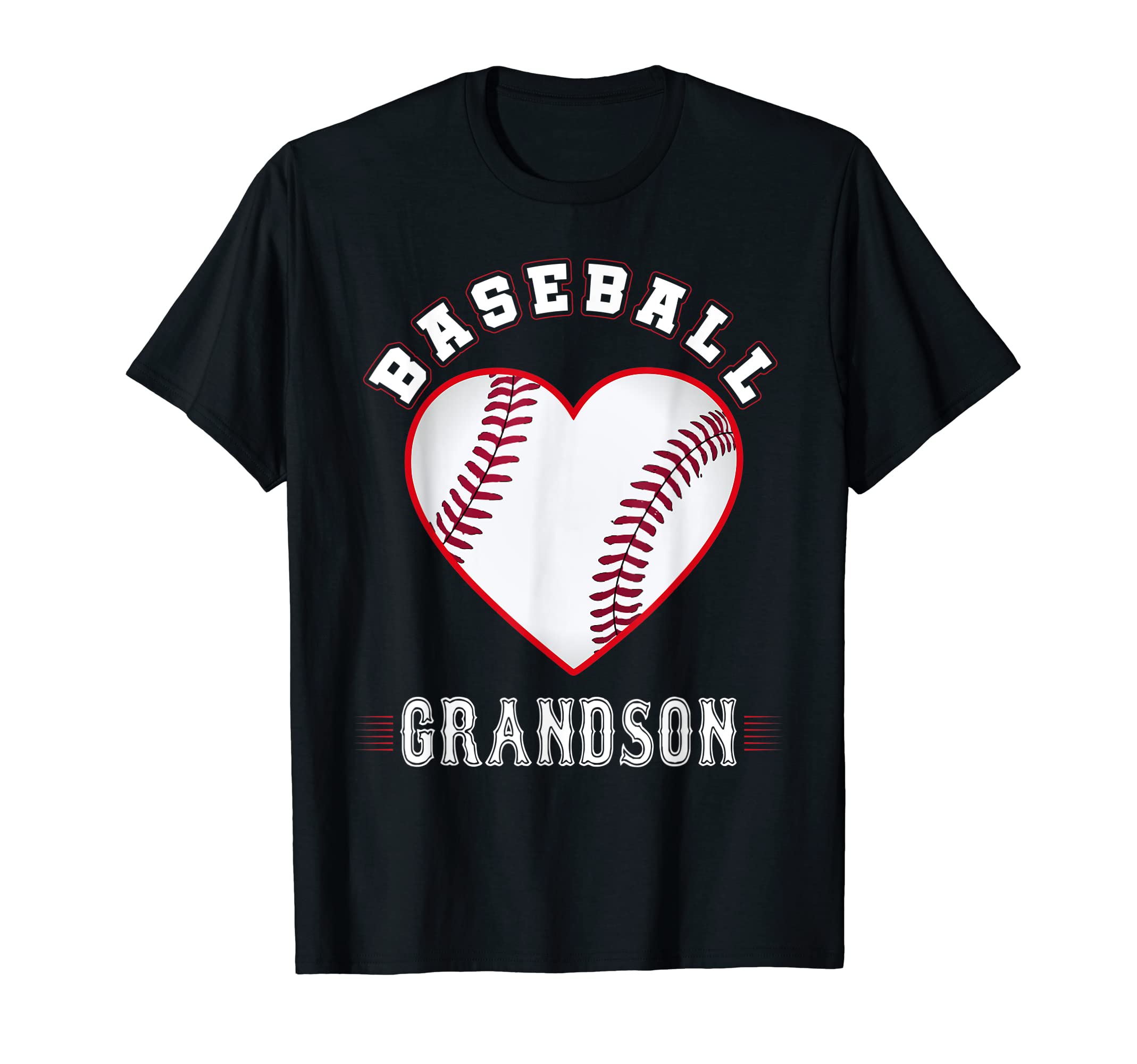 Grandson Baseball Gifts Funny T-Shirt - Casual Everyday Wear Men Women - T-Shirt, Sweatshirt, Hoodie