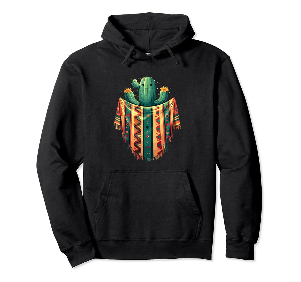 Cactus Serape Succulent Plant Cacti Hoodie - Trendy Graphic for Adults - T-Shirt, Sweatshirt, Hoodie