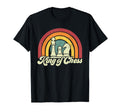 King Chess Player Sunset Chess Pieces T-Shirt - Casual Everyday Wear Unisex - T-Shirt, Sweatshirt, Hoodie