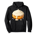 Y2K Cinnamon Roll Kawaii Sweet Snack Hoodie - Graphic Print for Adults - T-Shirt, Sweatshirt, Hoodie