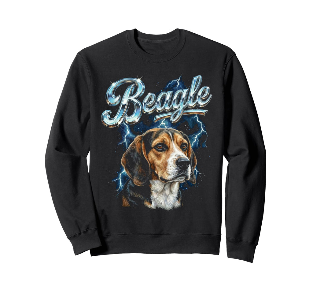 Beagle 90S Dog Lover 80S Beagle Sweatshirt - Casual Everyday Wear Unisex - T-Shirt, Sweatshirt, Hoodie