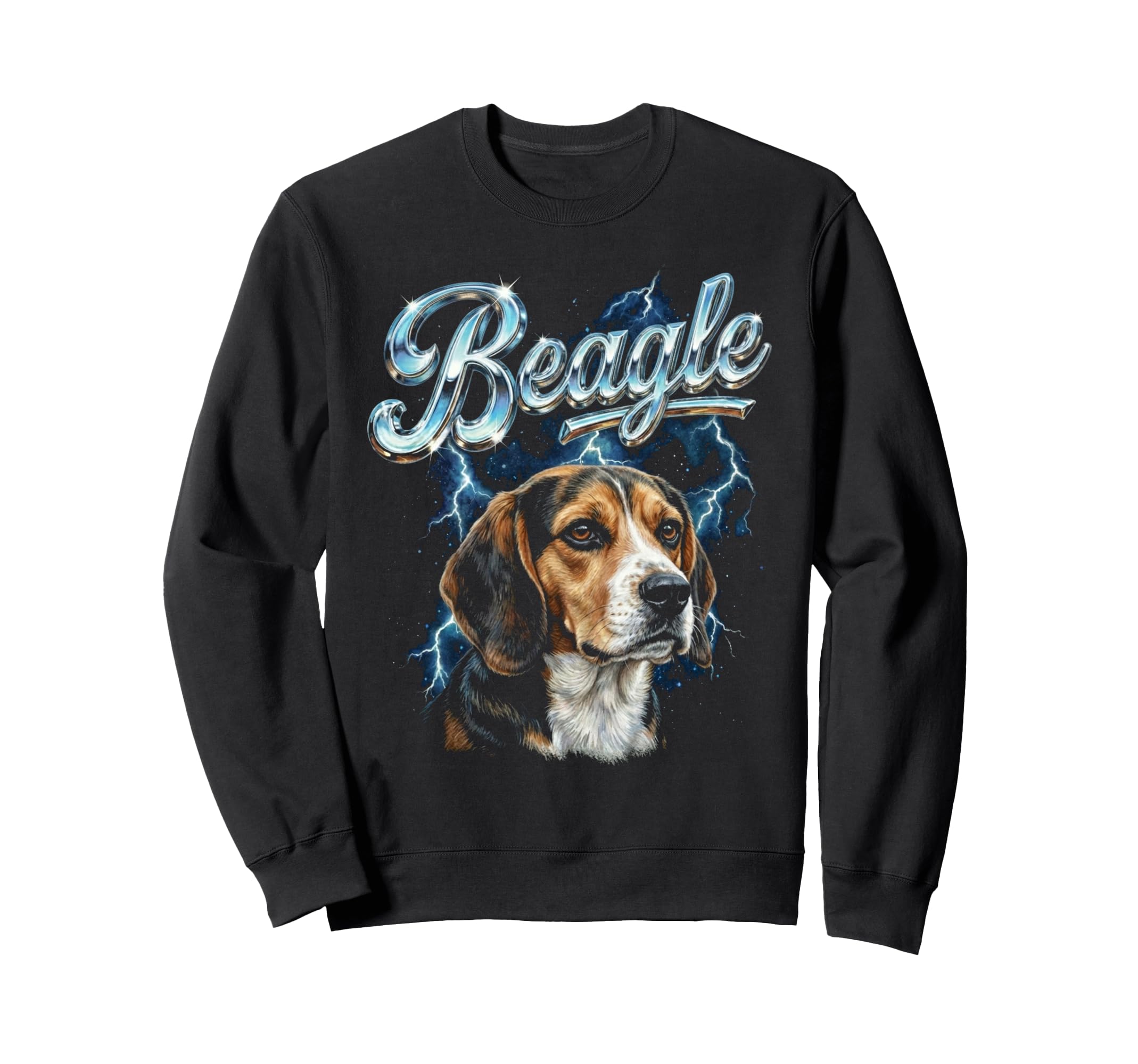 Beagle 90S Dog Lover 80S Beagle Sweatshirt - Casual Everyday Wear Unisex - T-Shirt, Sweatshirt, Hoodie