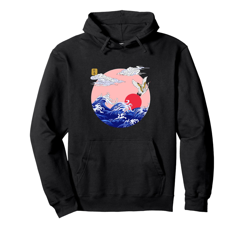 Aesthetic Vaporwave Japanese 90S Japan Art Hoodie - Novelty Apparel Unisex - T-Shirt, Sweatshirt, Hoodie