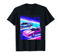 Vaporwave Car Synthwave City T-Shirt - Streetwear Style for Adults - T-Shirt, Sweatshirt, Hoodie