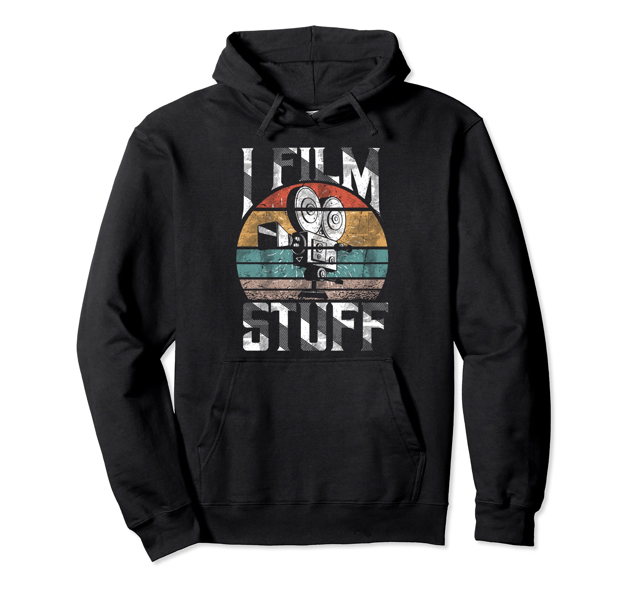 I Film Stuff Camera Filmmaker Hoodie - Aesthetic Graphic Unisex - T-Shirt, Sweatshirt, Hoodie