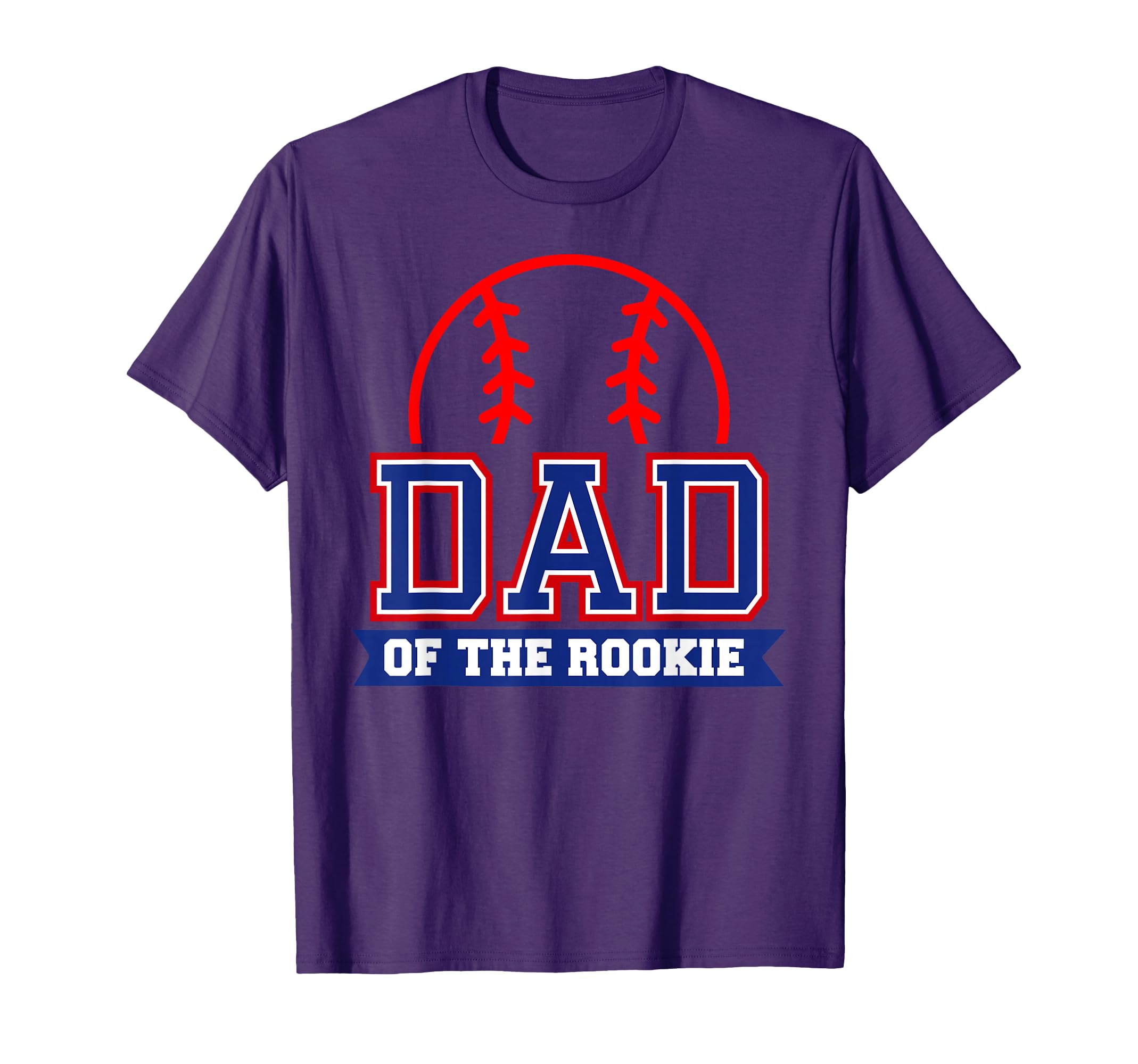 Dad Rookie 1St Birthday Baseball Theme T-Shirt - Graphic Print Men Women - T-Shirt, Sweatshirt, Hoodie