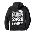 Proud Grandpa 2026 Senior Baseball Hoodie - Fun Novelty Design Men Women - T-Shirt, Sweatshirt, Hoodie
