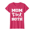 Mom Both Funny Baseball Gymnastics T-Shirt - Minimalist Print for Adults - T-Shirt, Sweatshirt, Hoodie