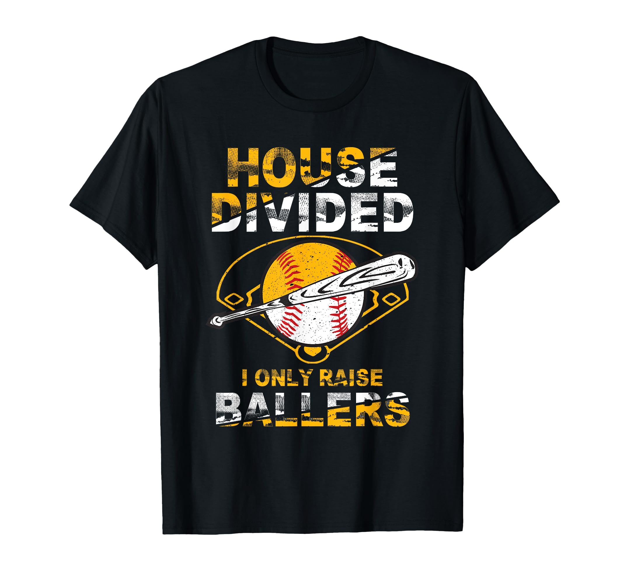 Funny House Divided I Only Raise T-Shirt - Fun Novelty Design Unisex - T-Shirt, Sweatshirt, Hoodie