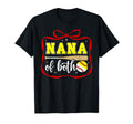 Nana Both Coquette Baseball Softball T-Shirt - Minimalist Print for Adults - T-Shirt, Sweatshirt, Hoodie