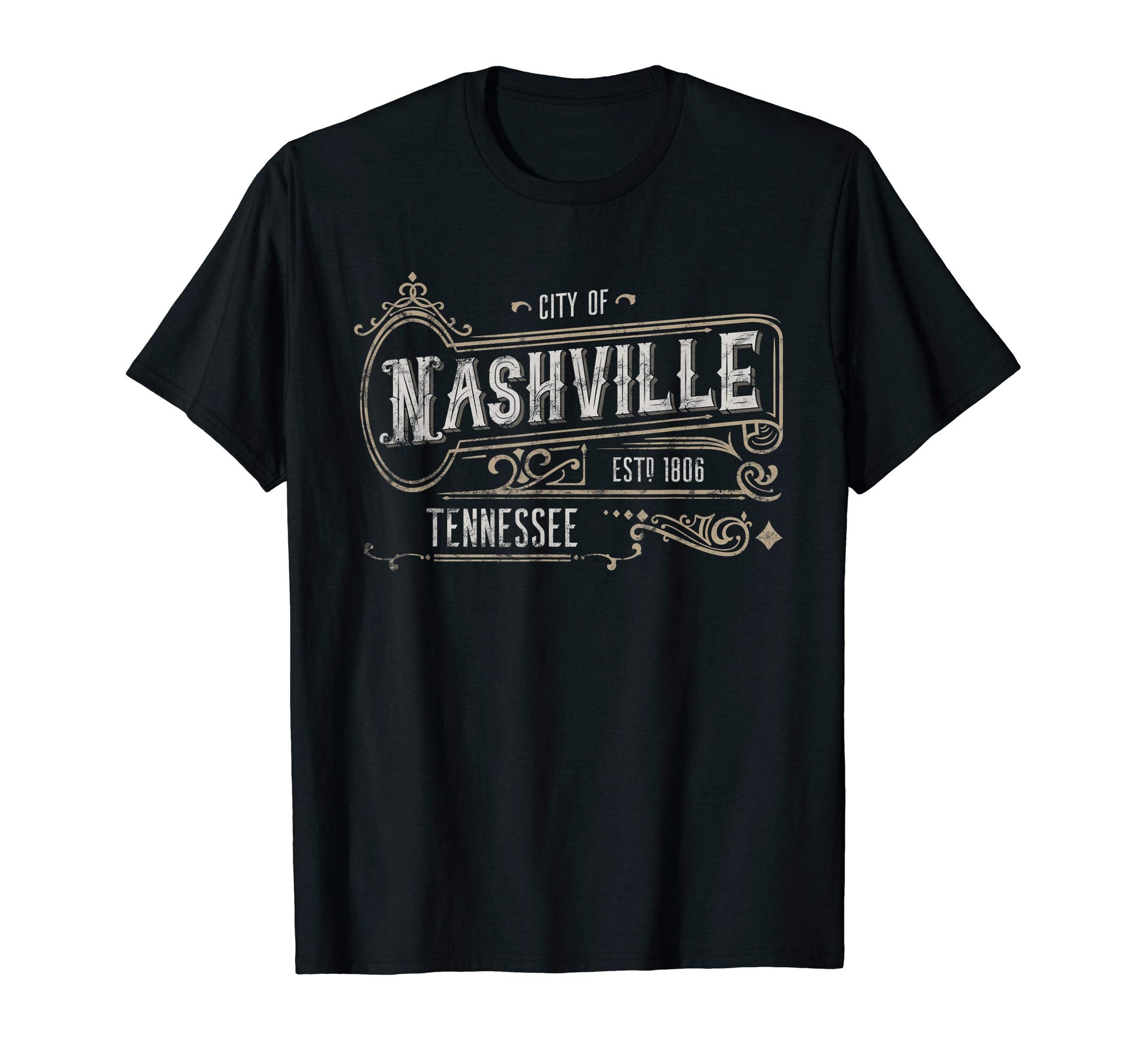 Nashville Tn Victorian Home City T-Shirt - Trendy Graphic for Adults - T-Shirt, Sweatshirt, Hoodie