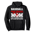 Baseball And Dance Mom Definition Hoodie - Casual Everyday Wear Unisex - T-Shirt, Sweatshirt, Hoodie