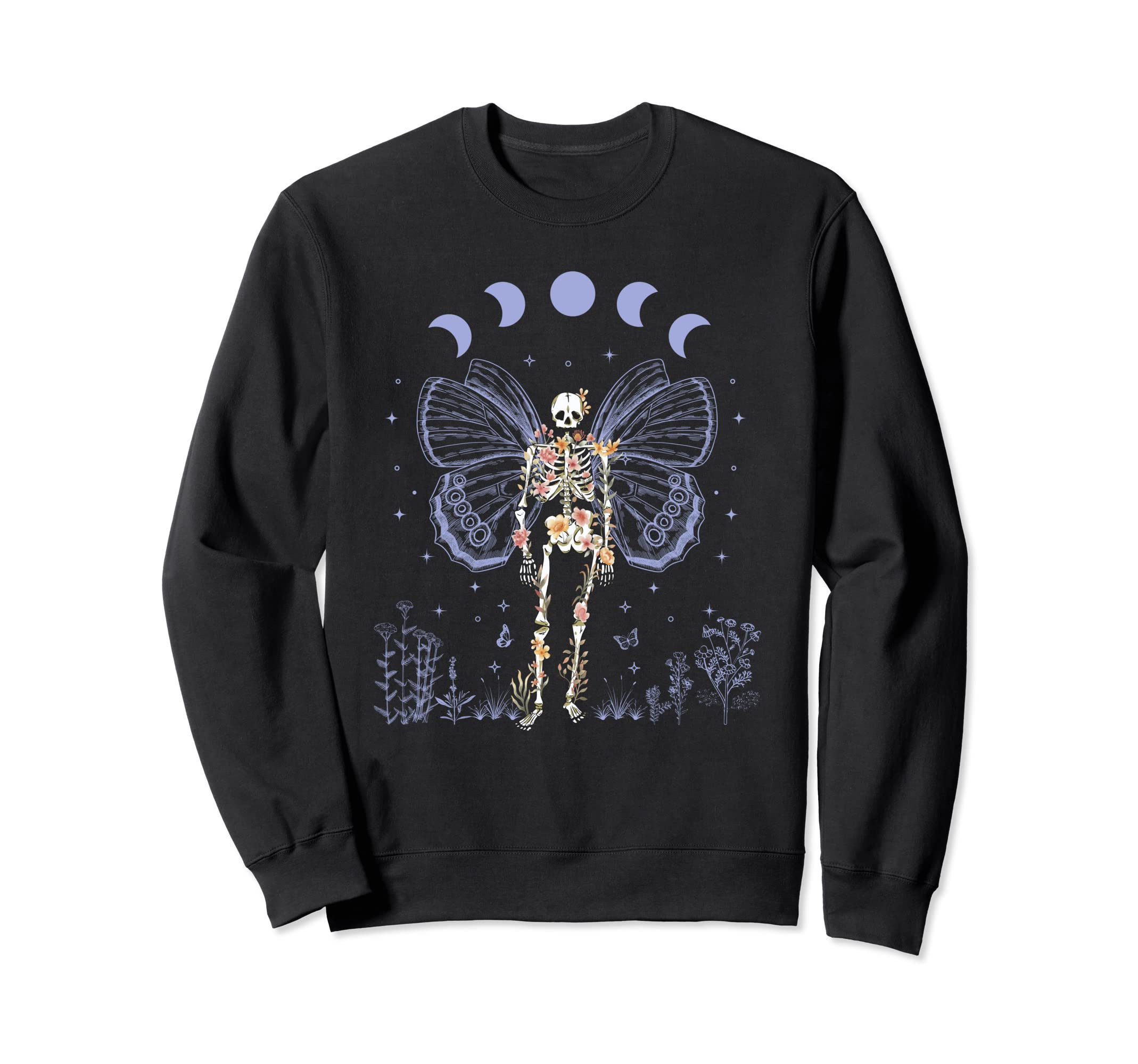 Fairy Grunge Fairycore Aesthetic Sweatshirt - Minimalist Print for Adults - T-Shirt, Sweatshirt, Hoodie
