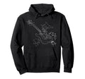 Rock Guitar Sketch Rock Music Lover Hoodie - Trendy Graphic Men Women - T-Shirt, Sweatshirt, Hoodie