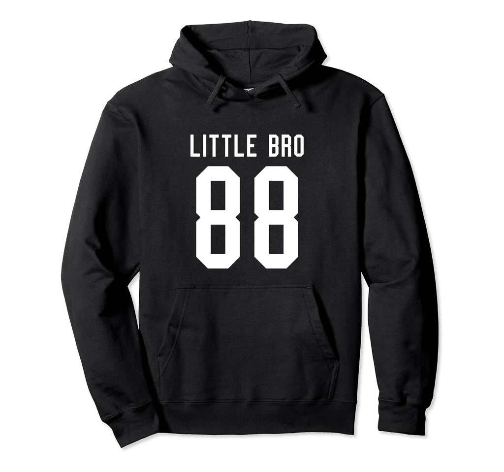 Number 88 Little Bro Biggest Fan Hoodie - Streetwear Style Men Women - T-Shirt, Sweatshirt, Hoodie