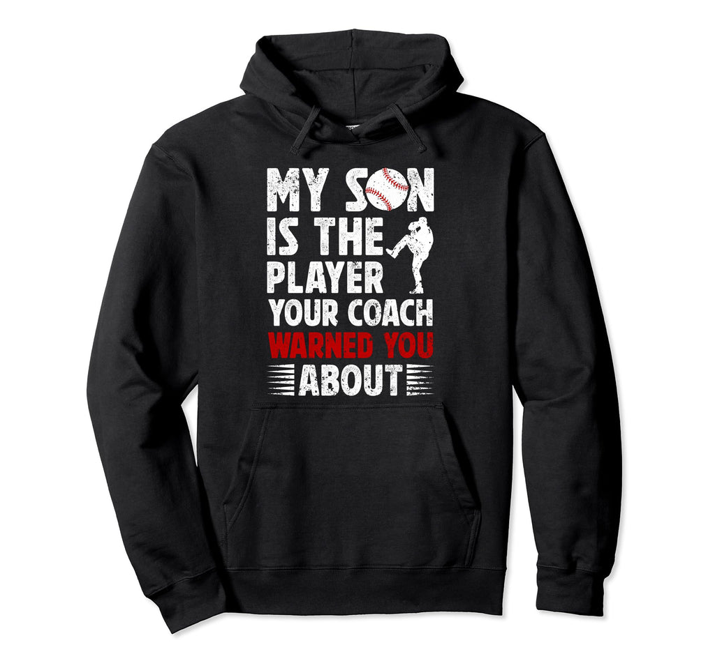 My Son Baseball Dad Baseball Player Hoodie - Streetwear Style for Adults - T-Shirt, Sweatshirt, Hoodie