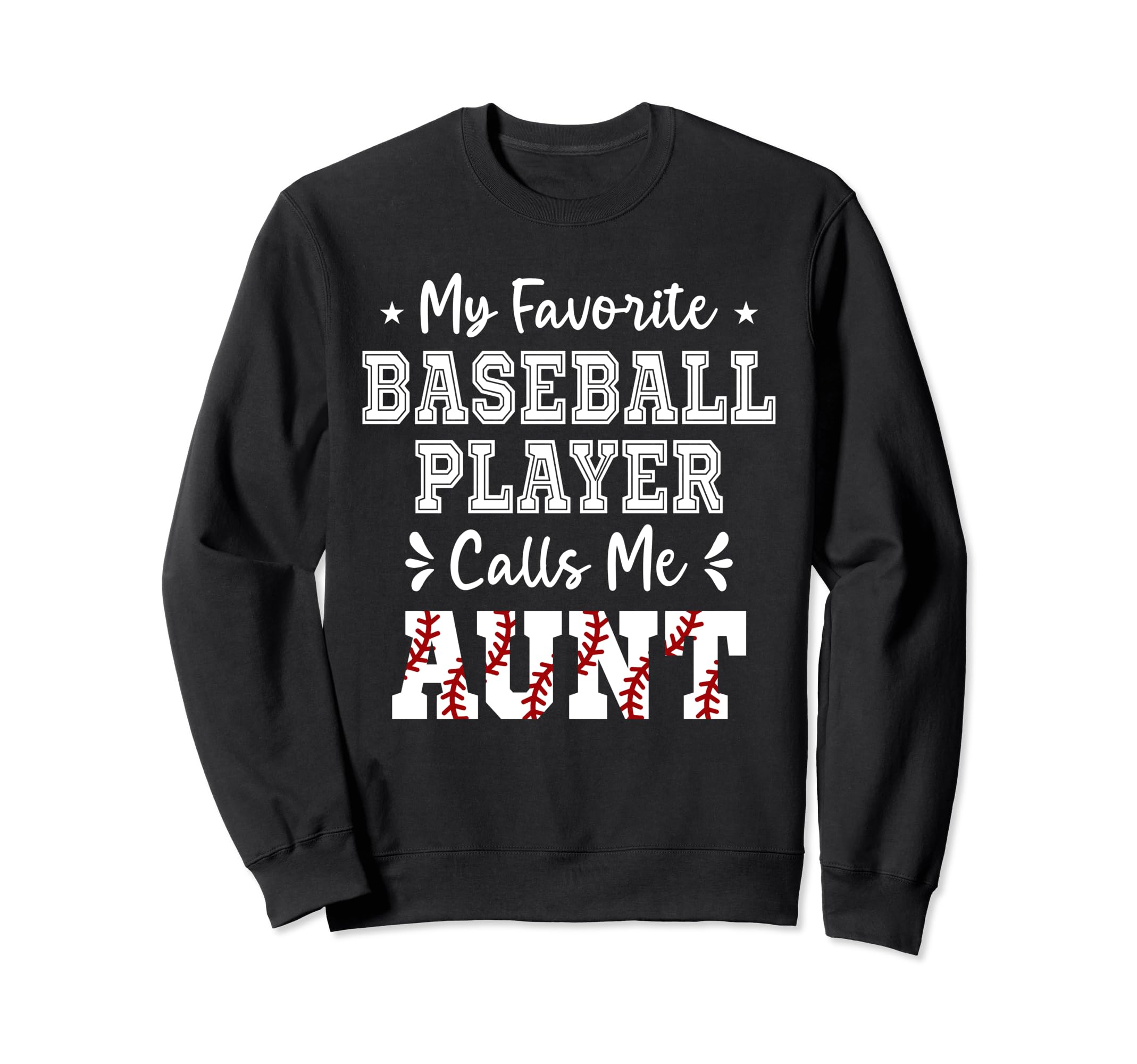 My Favorite Baseball Player Sweatshirt - Casual Everyday Wear for Adults - T-Shirt, Sweatshirt, Hoodie