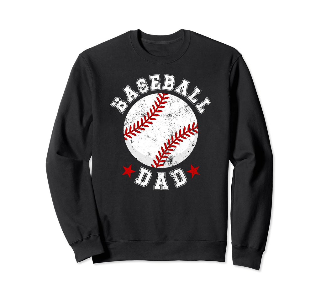 Baseball Dad Baseball Player Dad Sweatshirt - Novelty Apparel for Adults - T-Shirt, Sweatshirt, Hoodie