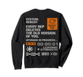 Fitness Y2K Gym Training Back Yoga Sweatshirt - Custom Art Print Unisex - T-Shirt, Sweatshirt, Hoodie