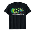 Peace Love Earth Day Everyday Love T-Shirt - Aesthetic Graphic Men Women - T-Shirt, Sweatshirt, Hoodie