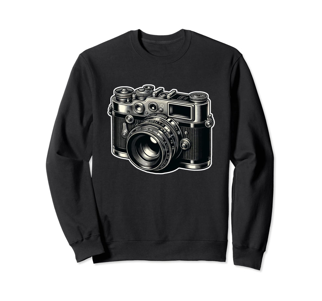 Camera Photography Sweatshirt - Trendy Graphic Men Women - T-Shirt, Sweatshirt, Hoodie