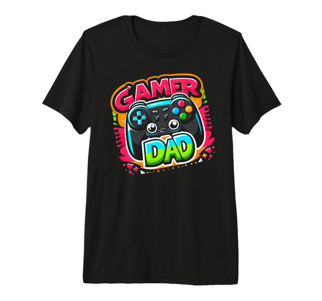 Gamer Dad Game Controller Gaming Video T-Shirt - Streetwear Style Unisex - T-Shirt, Sweatshirt, Hoodie
