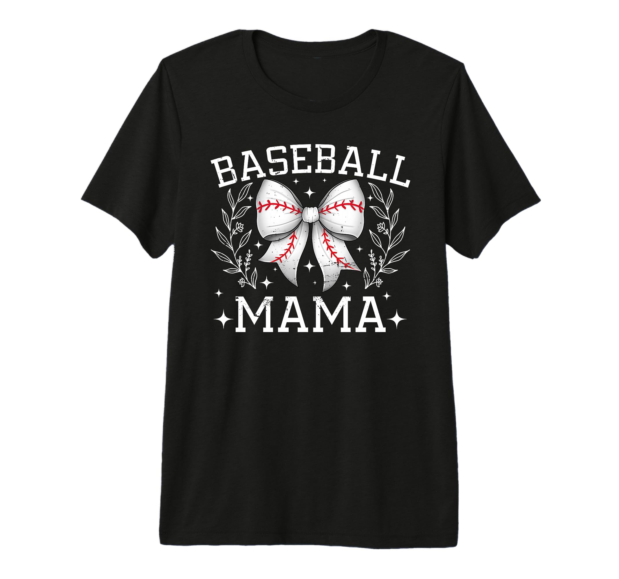 Coquette Bow Baseball Mama Game Day T-Shirt - Unique Graphic Unisex - T-Shirt, Sweatshirt, Hoodie