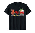 Peace Love Holiday Outfit Gift T-Shirt - Streetwear Style Men Women - T-Shirt, Sweatshirt, Hoodie