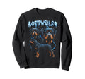 Rottweiler 90S Heavy Metal Dog Sweatshirt - Minimalist Print Men Women - T-Shirt, Sweatshirt, Hoodie