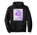 E Y2K Glitch Vaporwave Anime Hoodie - Fun Novelty Design for Adults - T-Shirt, Sweatshirt, Hoodie